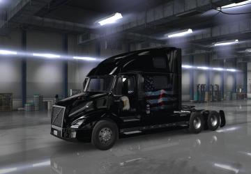 Skin Pack For VOLVO VNL 2019версия 1.0 для American Truck Simulator (v1.32.x, 1.36.x)