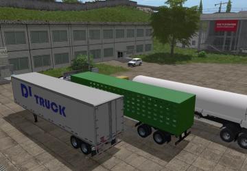 Wabash Trailer Packверсия 1.9 для Farming Simulator 2017 (v1.5.x)