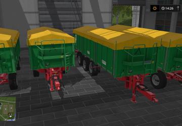 Kröger HKD/TKD(302/402)версия 2.0.0.0 для Farming Simulator 2017 (v1.5.3.1)