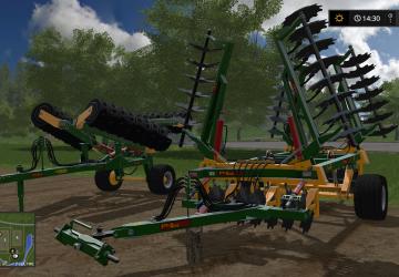 FraDisc V6000 и FraRoll 6500версия 1.0.0.0 для Farming Simulator 2017 (v1.5.3.1)