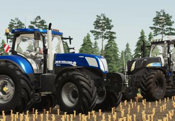 New Holland T7 AC Seriesверсия 1.3.0.0 для Farming Simulator 2019 (v1.7.1.0)
