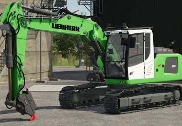 Liebherr A918 Litronicверсия 1.0.0.0 для Farming Simulator 2025