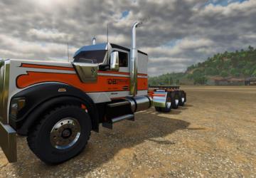 Kenworth W990версия 1.0.0.0 для Farming Simulator 2025