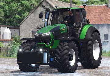 Lizard 1050 kg - front and rear weightверсия 1.1.1.0 для Farming Simulator 2025
