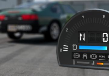 ProStreet-style Digital Tachoверсия 1.0 для BeamNG.drive