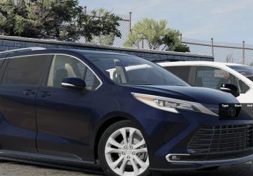 2023 Toyota Siennaверсия 1.0 для BeamNG.drive