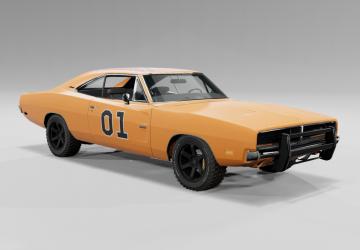 1969 Dodge Charger «General Lee»версия 1.0 для BeamNG.drive
