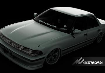 Toyota Mark II JZX81 ,,2STATIC’ Spec.v1.0 для Assetto Corsa