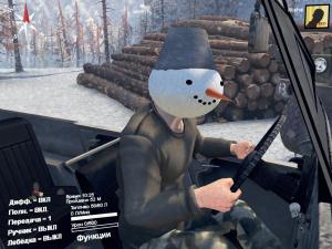 Пашка снеговикдля SpinTires (v03.03.16)