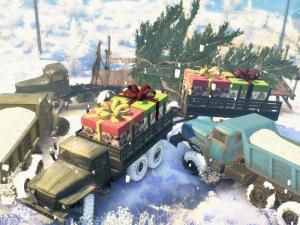 Новогодние грузыверсия 1.0 для SpinTires (v03.03.16)