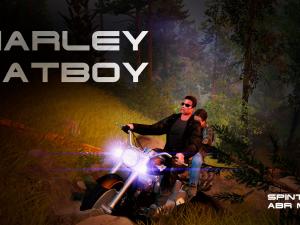 Harley Davidson Fatboyверсия 1 для SpinTires (v03.03.16)