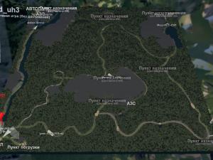 Карта «Бригада УХ 3»версия 1.0 для SpinTires (v03.03.16)