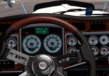 Dashboard for Kenworth W900версия 1.0 для American Truck Simulator (v1.2.x, - 1.40.x)