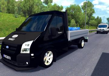 Ford Transit 2010 Pickupверсия 1.1 для American Truck Simulator (v1.32.x, - 1.34.x)