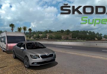Skoda Superbверсия 3.4 для American Truck Simulator (v1.32.x, 1.33.x)