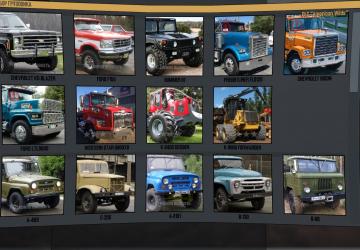 Реальные иконки машинверсия 2.0 для Spintires: MudRunner (v10.06.19)