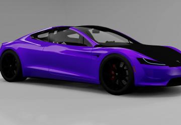 Tesla Roadster 2.0 (2023)версия 2.5 для BeamNG.drive (v0.26.x)