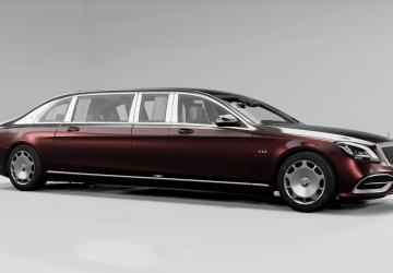 Mercedes Benz Pullmanверсия 1.0 для BeamNG.drive