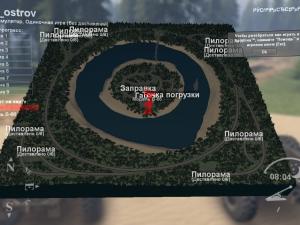 Карта «Остров»версия 1.0 для SpinTires (v03.03.16)