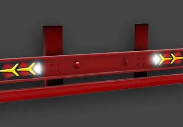 Rear Bumper Trailer Dynamik LED Lightверсия 1.0 для Euro Truck Simulator 2 (v1.48.x)