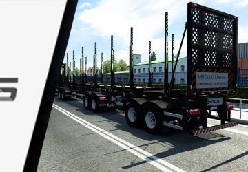 Metalesp Tri-Trem Florestal XForceверсия 0.5 для Euro Truck Simulator 2 (v1.47.x, 1.48.x)
