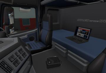 Интерьер для Volvo FH16 2009версия 1.1 для Euro Truck Simulator 2 (v1.45-1.48)