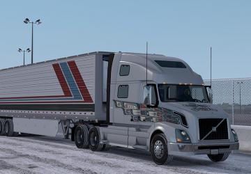 Bridgestone Snowy Truck/Trailer Tires by Aradethv1.0 для American Truck Simulator (v1.32.x, - 1.36.x)