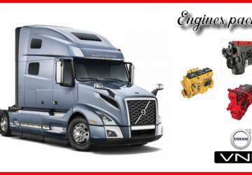 Engines Sounds for Volvo VNL SCSверсия 2.0 для American Truck Simulator (v1.32.x, 1.33.x)