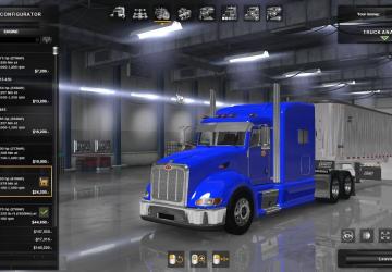 Peterbilt 386версия 1.1 для American Truck Simulator (v1.32.x, - 1.35.x)