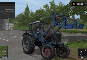 МТЗ-80 погрузчикверсия 1.0 для Farming Simulator 2017 (v1.5.x)