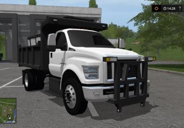 Ford F-750 2017версия 1.0 для Farming Simulator 2017 (v1.5.x)