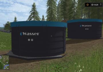Wassertankверсия 1.0 для Farming Simulator 2017 (v1.5.x)