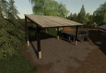 Small Open Shedверсия 1.0.0.0 для Farming Simulator 2019