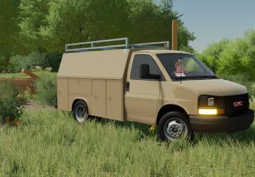 GMC Savana/Chevrolet Express 2016 Service Truckv1.0.0.0 для Farming Simulator 2022 (v1.14.x)