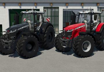 Massey Ferguson 8700 Sверсия 1.1.0.0 для Farming Simulator 2025