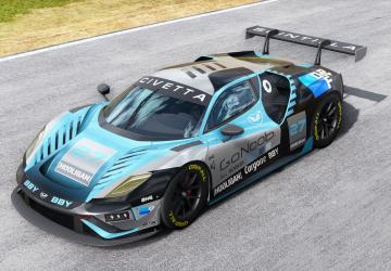 Scintilla GT3 Racing Partsверсия 1.8 Hotfix для BeamNG.drive