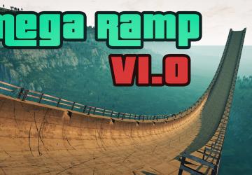 Карта «Mega Ramp»версия 1.12 для BeamNG.drive (v0.26.x)