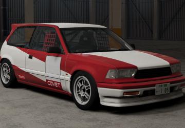 Ibishu Covet «KANJO-ZOKU» Skin Packверсия 0.1.2 для BeamNG.drive (v0.26.x)
