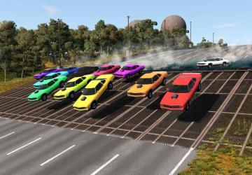 Карта «Camodo Crater»версия .26 для BeamNG.drive