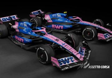 RSS Formula Hybrid 2024 Alpine A525 Liveryv1.0 для Assetto Corsa