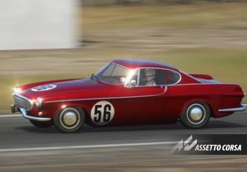 1966 Volvo P1800 Daytona 1966 skinsверсия 1.0 для Assetto Corsa