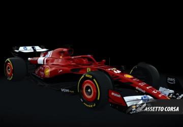 Formula Ultra 2023-25 Ferrari SF-25 Liveryv1.1 для Assetto Corsa