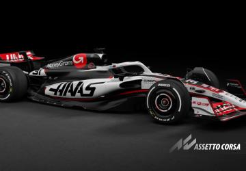 RSS Formula Hybrid 2024 HAAS VF-25 Liveryv0.9 для Assetto Corsa