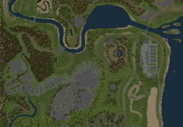 Карта «Серебристые Горы»версия 1 для Spintires: MudRunner (v14.08.19)