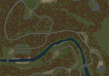 Карта «Деревенька у реки»версия 1.0 для Spintires: MudRunner (v11.24.20)
