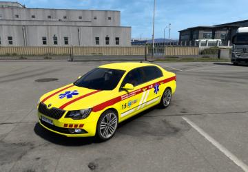 Скины для Skoda Superbверсия 1.1 для Euro Truck Simulator 2 (v1.48.х)