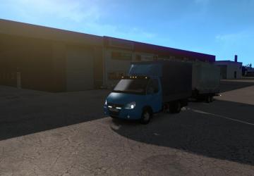 GAZelle packверсия 1.0 для American Truck Simulator (v1.32.x, - 1.35.x)