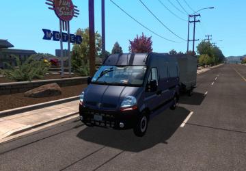 Renault Masterверсия 1.0 для American Truck Simulator (v1.32.x, - 1.34.x)