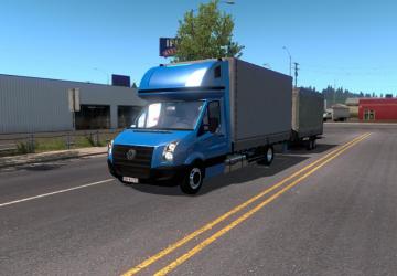 Volkswagen Crafter 2.5 TDIверсия 1.1 для American Truck Simulator (v1.32.x, - 1.35.x)
