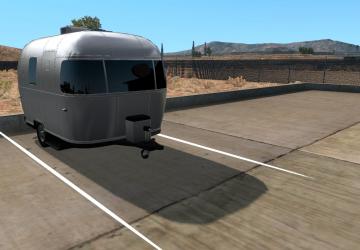 Caravan Trailerверсия 1.0 для American Truck Simulator (v1.32.x, - 1.43.x)